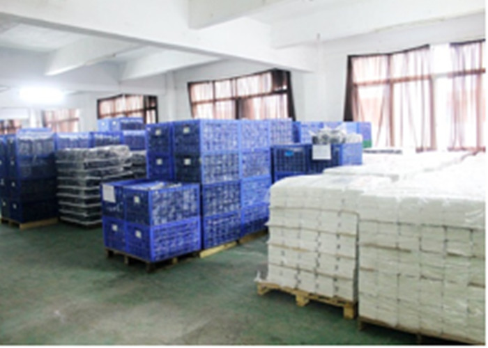 Plastic raw material warehouse